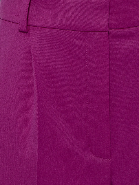 Fuchsia Wool Pant Suit, 5