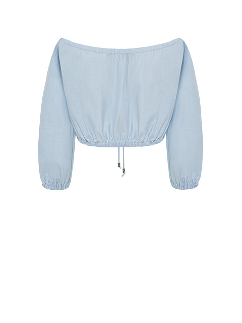 Light‑blue cotton top, 2