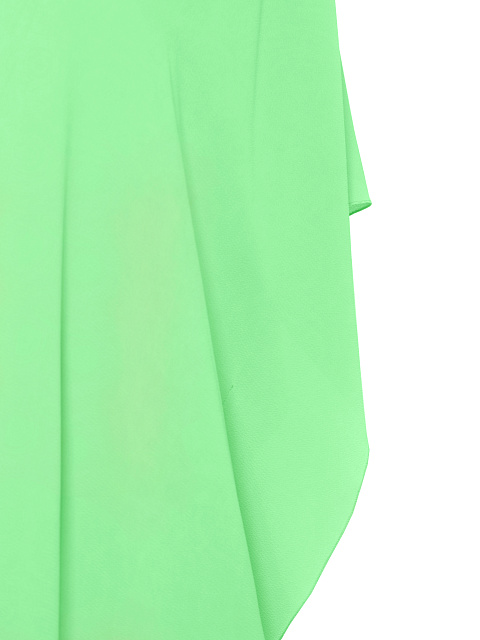 Neon Green Chiffon Tunic, 3