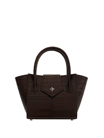 Mini crocodile leather bag, 1