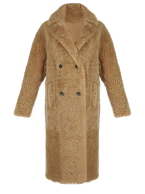 Brown Shearling Coat, 1