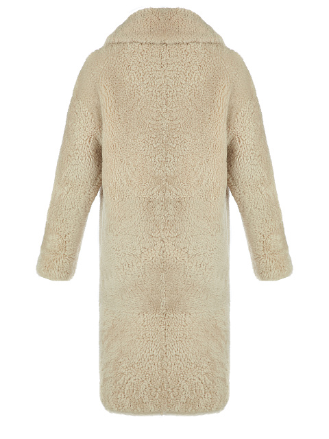 Beige Shearling Coat, 2