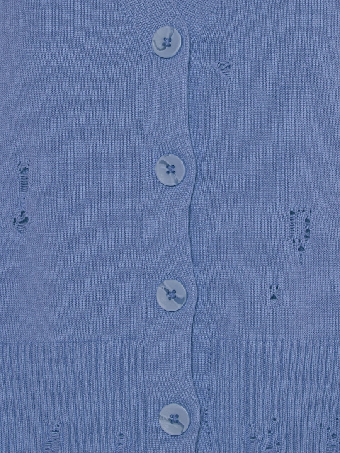 Lilac Knitted Cardigan, Top & Pants Set, 6