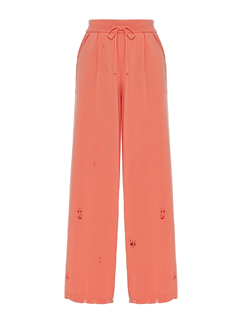 Coral Knitted Cardigan, Top & Pants Set, 5