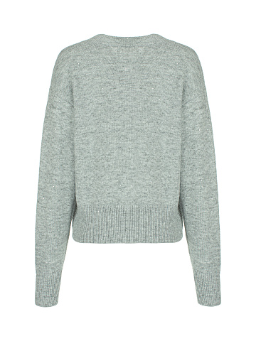 Light Grey Lurex & Sequins Jumper, 2