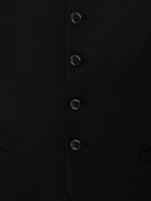 Black Wool Pant Suit, 7