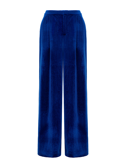 Blue Velvet Pant Suit, 3