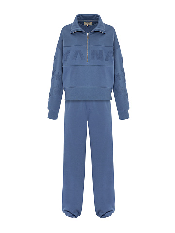 Blue "YANA" Patch Tracksuit, 2
