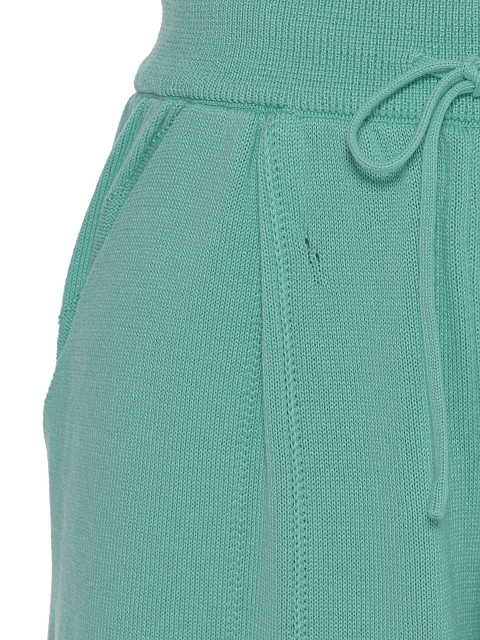 Turquoise Knitted Cardigan, Top & Pants Set, 7