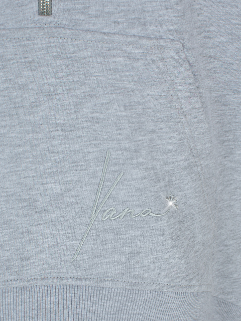 Embroidered Grey Jersey Suit, 4