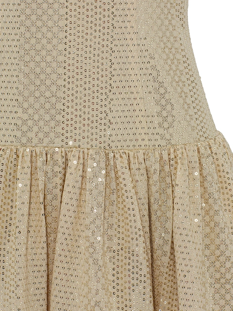 Golden Sequin Shirt & Mini Dress Set, 7