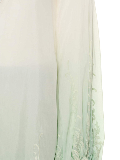 Cotton suit, embroidered tunic, elasticated joggers, 4