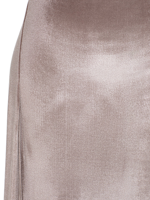 Brown velvet maxi dress, 3