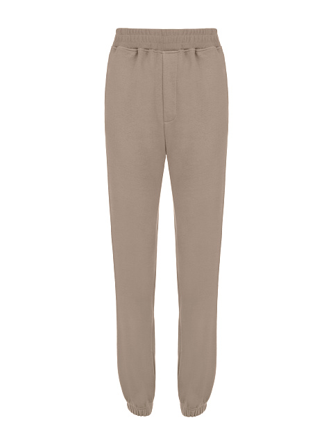 Beige Jersey Set With Cropped Sweatshirt, 3