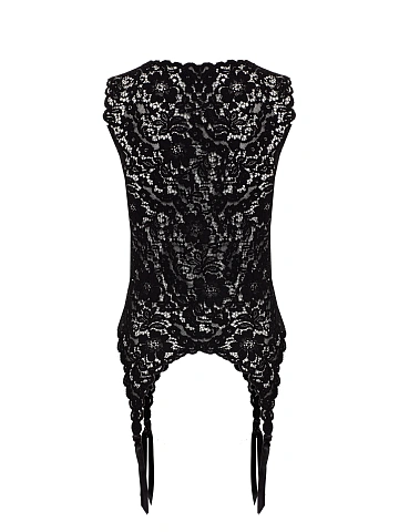 Black Lace Tank Top, 2