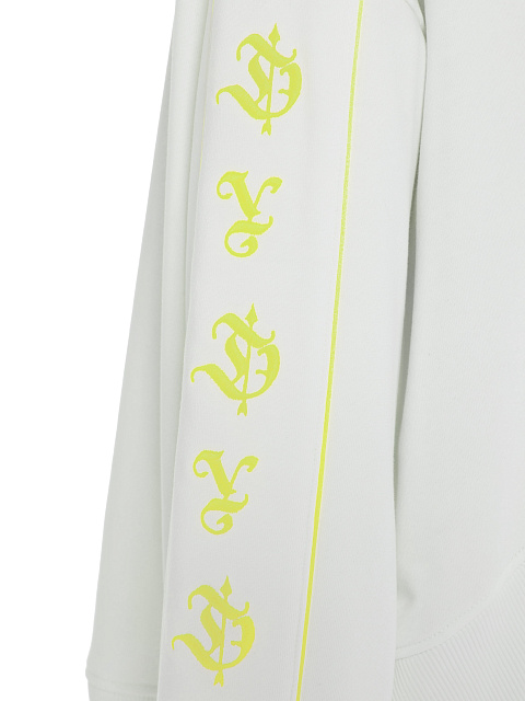 YD Embroidered White Jersey Suit, 5