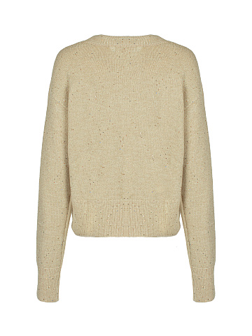 Beige Lurex & Sequins Jumper, 2