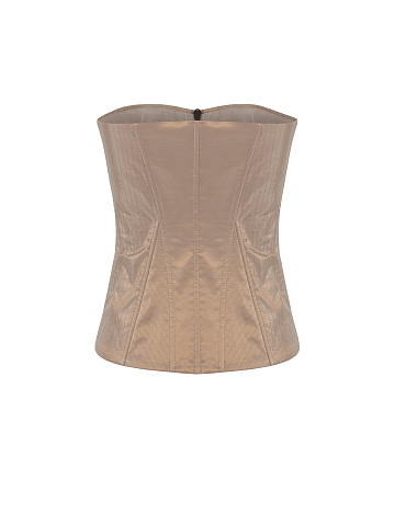 Light beige taffeta corset, 2