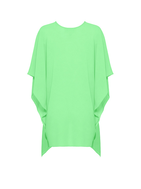 Neon Green Chiffon Tunic, 2