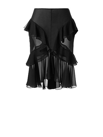 Chiffon skirt, 1