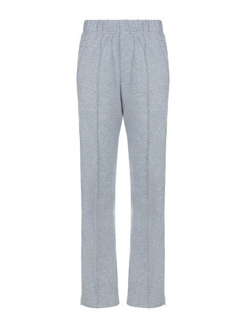 Embroidered Grey Jersey Suit, 3