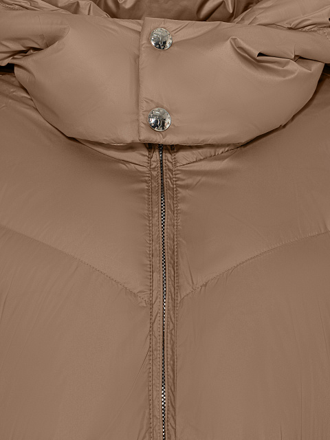 Beige Maxi Puffer Jacket, 6