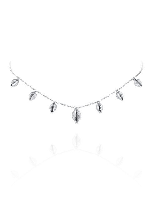 White Gold & Diamonds Necklace, 1