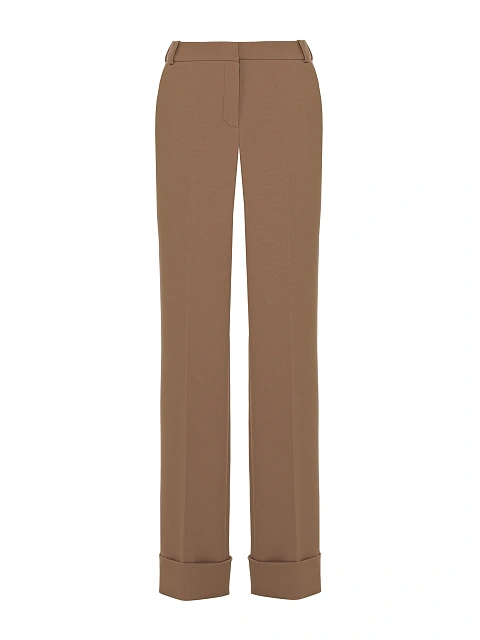 Brown Wool Pant Suit, 3