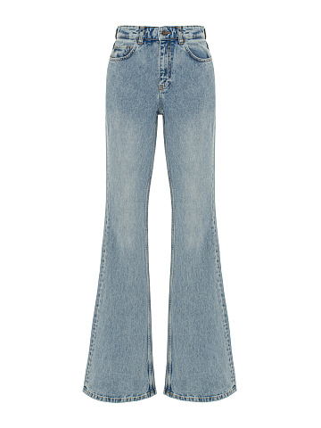 Light Blue Flared Jeans, 1