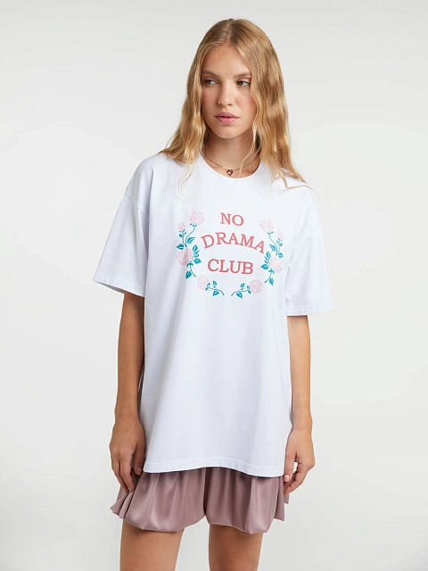 White cotton T-shirt, 5