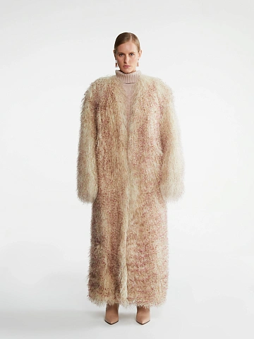Long Lama Fur Coat, 2