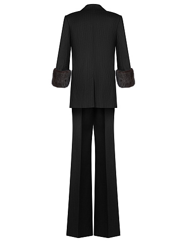 Black Mink Fur Suit, 2