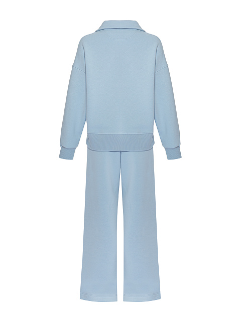 Light Blue "YANA" Embroidery Tracksuit, 3