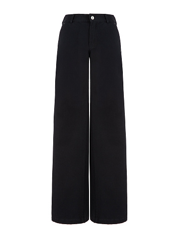 Black Cotton Jeans, 1