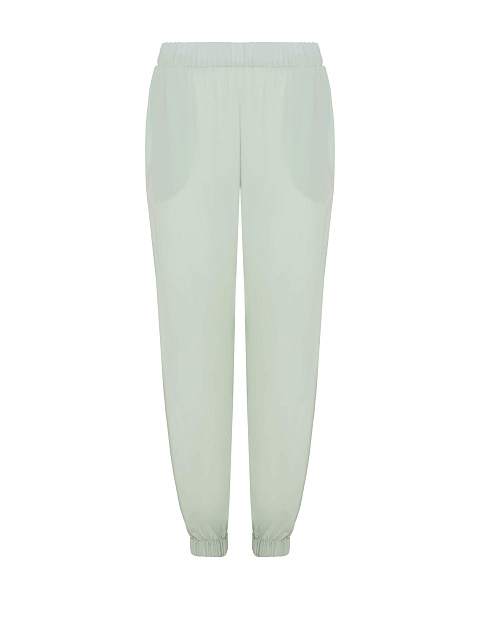 Cotton suit, embroidered tunic, elasticated joggers, 3