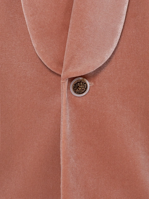 Pink Velvet Pant Suit, 4