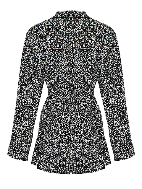 Black pajamas with leopard print, 4