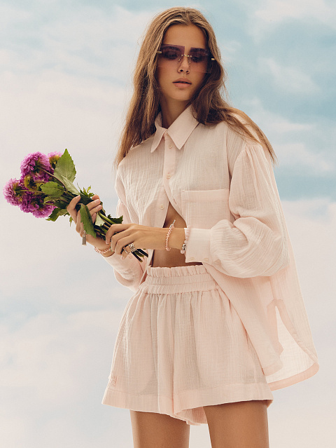 Light Pink Muslin Set, 1